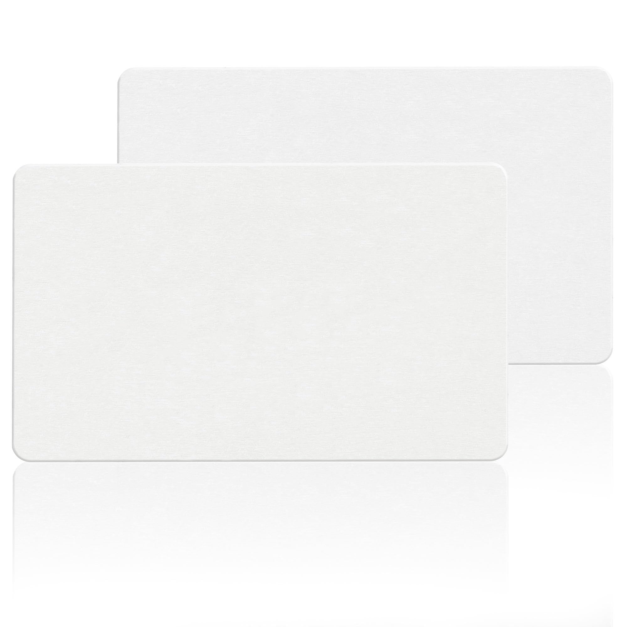 THMINS 2 Pack Extra Large Stone Bath Mat, 32''x20'' Non-Slip Diatomaceous Earth Stone Bath Mat, Super Absorbent Quick Drying for Bathroom/Kitchen,