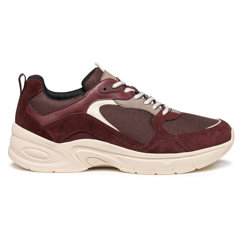 Geox Woman D Zarvia Sneakers Wine 35 EU