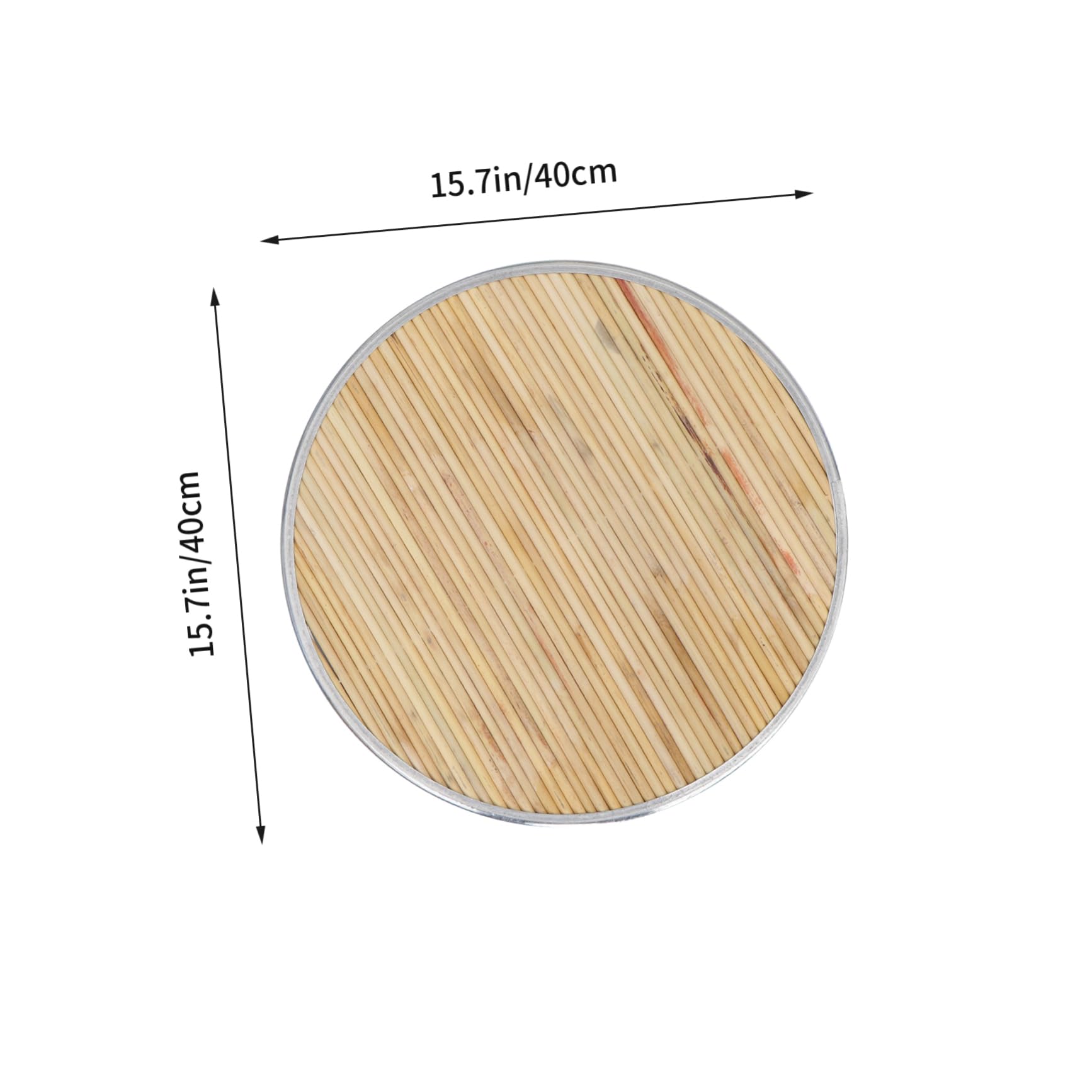 LALADEFIEE 1Pc Dumplings Tray Multifunctional Food Storage Mat Non Stick Woven Insulation for Easy Serving for Home Restaurant Use and Resistant Design