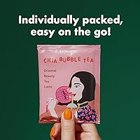 Vista 24 de Le Food Got Chia! Superfood Latte – Choco Maca Magic Bebida superalimentaria de chocolate con semillas de chía Etiqueta limpia Cacao rico