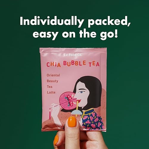 Miniatura 24 de Le Food Got Chia! Superfood Latte – Choco Maca Magic Bebida superalimentaria de chocolate con semillas de chía Etiqueta limpia Cacao rico