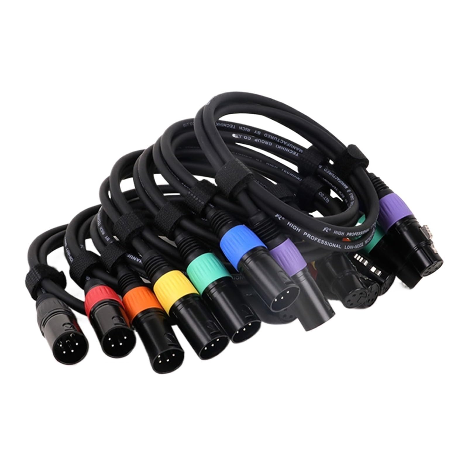 Cavo di prolunga connettori colorati bilanciati XLR maschio a 4 pin XLR femmina da 0,3 M-15 M, cavo di prolunga audio for cuffie(SL-RD,1 m)
