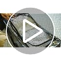 Image of Storite Small Foldable Underbed Storage Bag - Clothes Comforters Breathable Zippered Organizer for Bedroom with Transparent Window and Carry Handles (60x30x15 cm - Grey)
