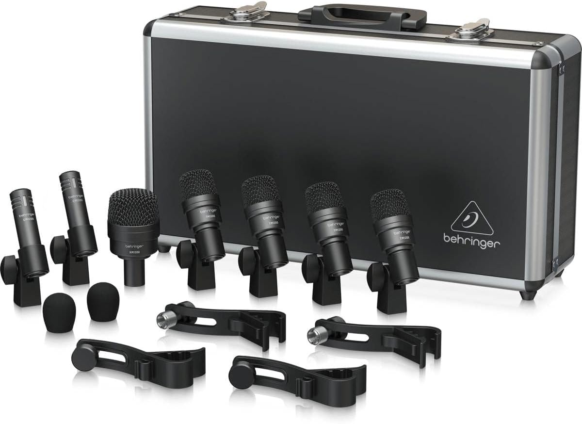 Behringer BC1200 Professional 7-piece Drum Microphone Set