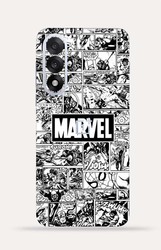 Marvel Comic Mobile Skin - Premium Matte Finish tective Wrap Compatible with Oneplus Nord 5 5g - Slim & Stylish Design-image-25