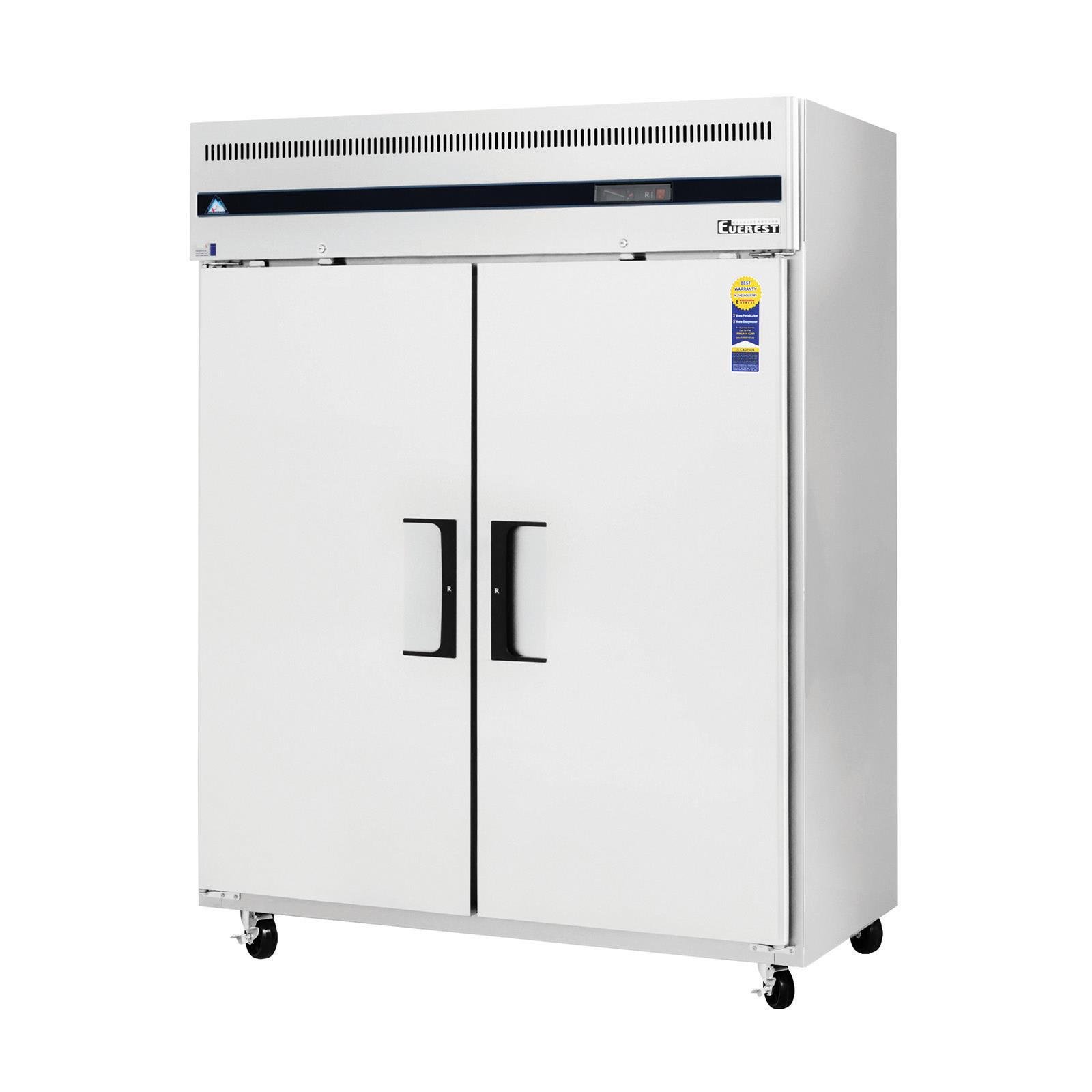 Everest ESWF2 Reach-In Freezer 2 Solid Doors 55 cu.ft.
