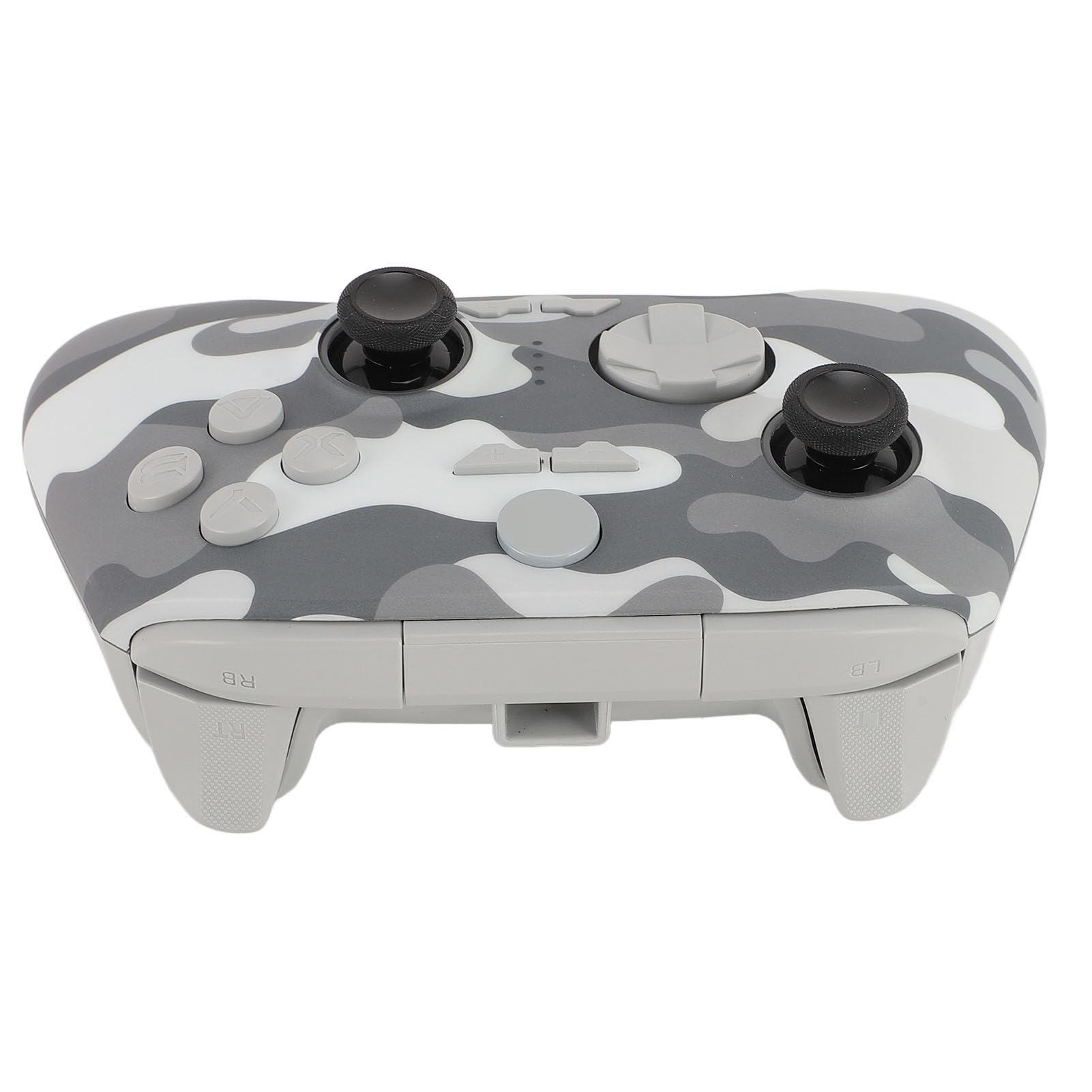Cuifati Controller da Gioco Dual Hall Triggers, Gamepad RGB Giroscopico a 6 Assi per PC, Steam Deck, IOS, 10/11 - Ergonomico Antiscivolo, Batteria da 1000 MAh, 22 Ore di Riproduzione (grigio
