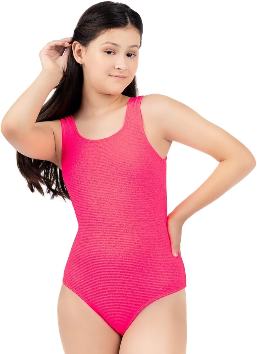 Maio Adolescente Juvenil Firenze Solar Piscina Praia Cores Zero Transparência Confortável Proteção UV Livre Movimentação Poliamida Criança Jovem Menina