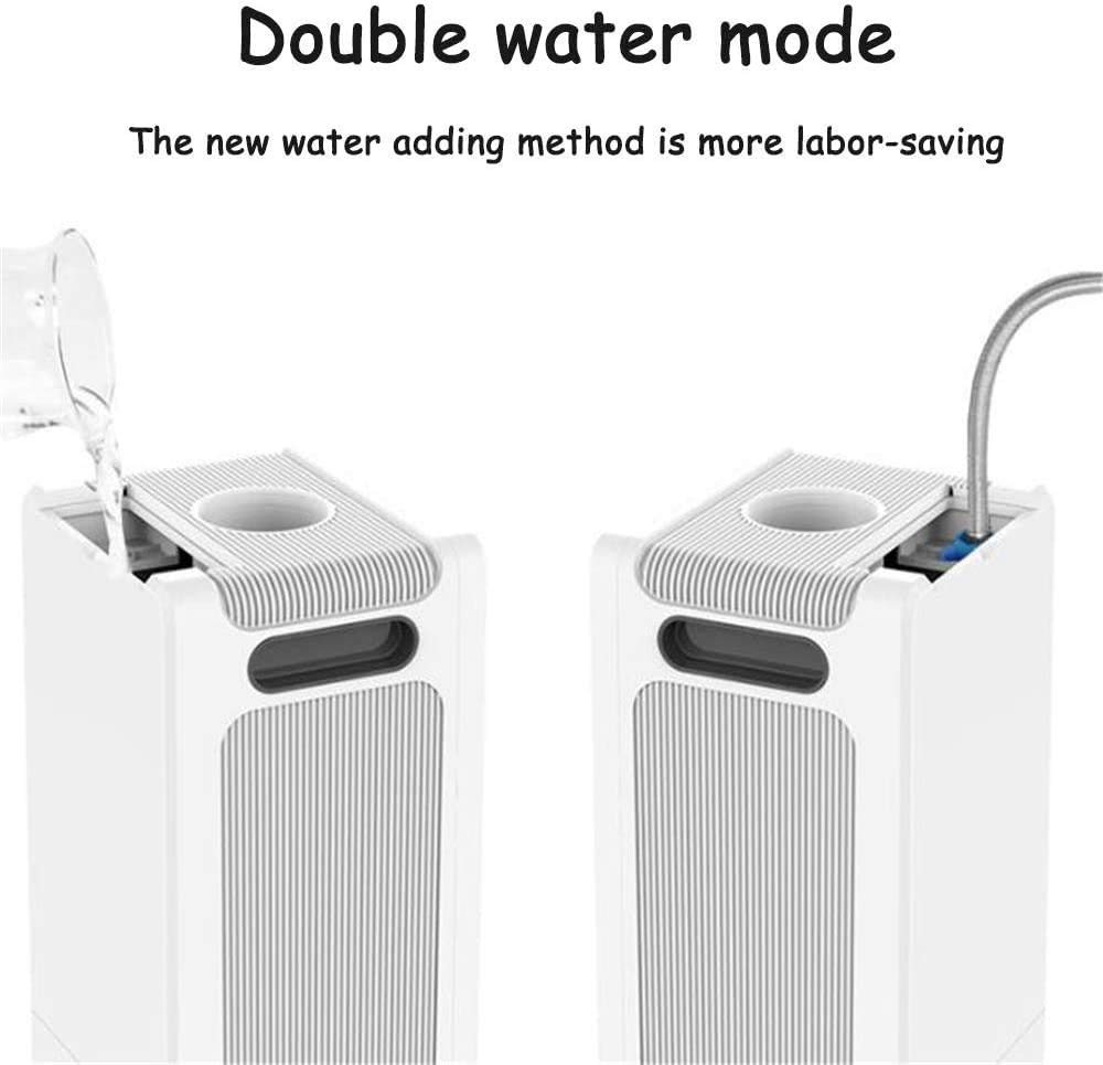 Umidificatore a Nebbia Fredda, Serbatoio da 15 l/4 galloni con riempimento dall'alto, umidificatore diffusore per Camera da Letto(
