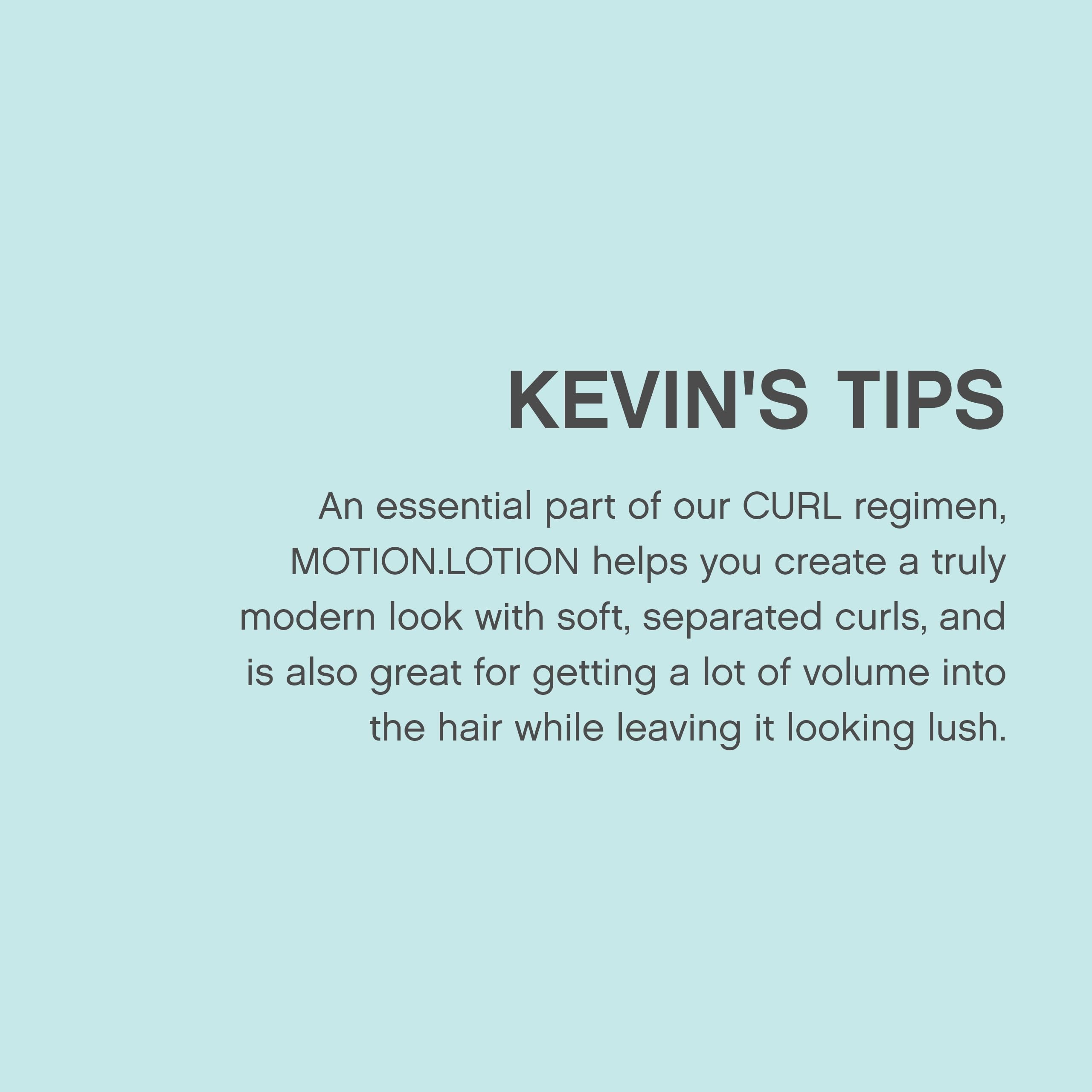 KEVIN.MURPHY MOTION.LOTION Curl Enhancer Lotion