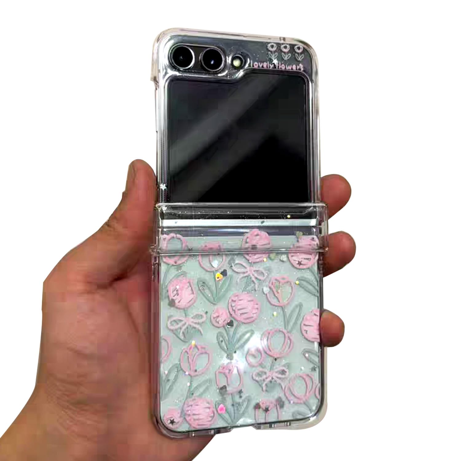 Amazon.com: GO-VOLMON Cute Woman Case for Samsung Galaxy Z