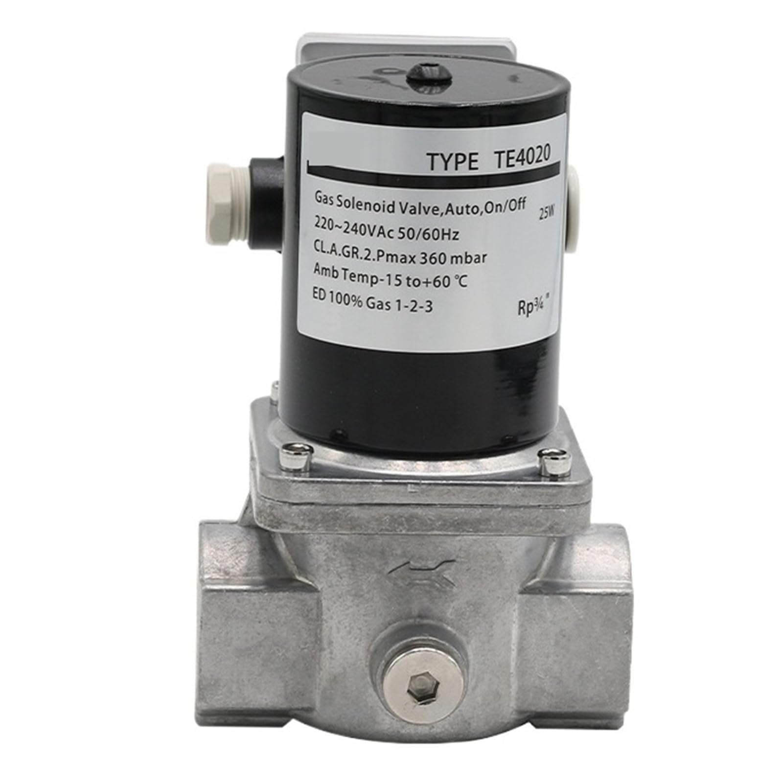 Ovnmgbqx High Pressure Jate Te-4020 Proportional Solenoid Valve Gas Normal Temperature Water Flow Control Electromagnetic