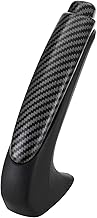 Emergency Brake Parking Handle Cover, 47115-SNA-A82ZA Car Handle Grip and Knob Set, Carbon Fiber Color Car Handbrake Cover Fits for Honda Civic 2006-2011