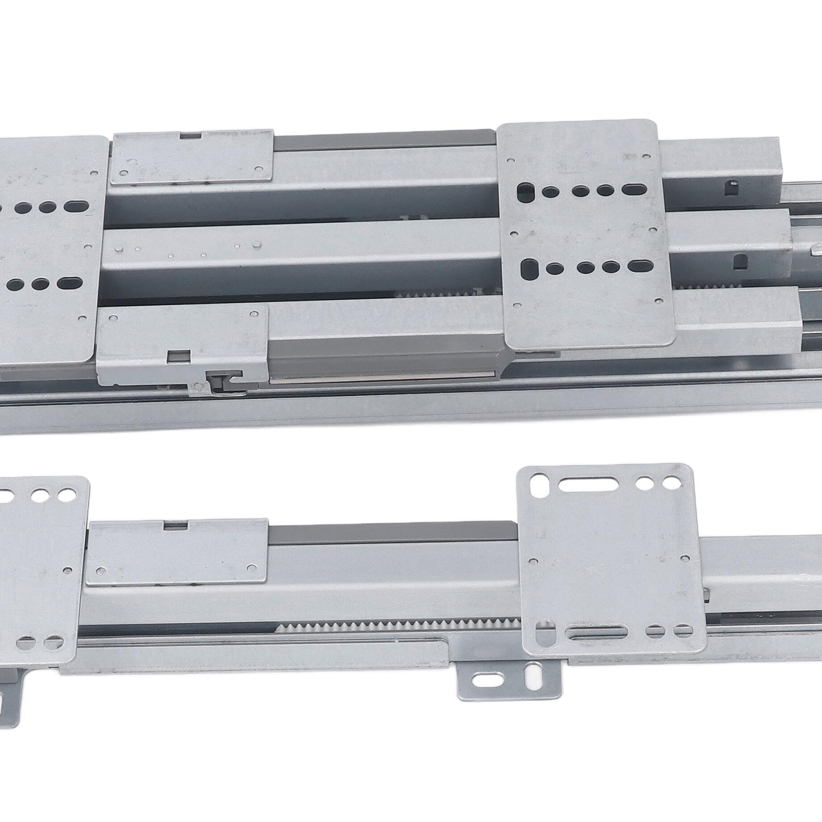 Guida di Scorrimento per Cassetto Smorzante, capacità di Carico Resistente di 60 Kg Guida di Scorrimento per Cassetto in Acciaio Laminato a Freddo con Superficie Zincata, per