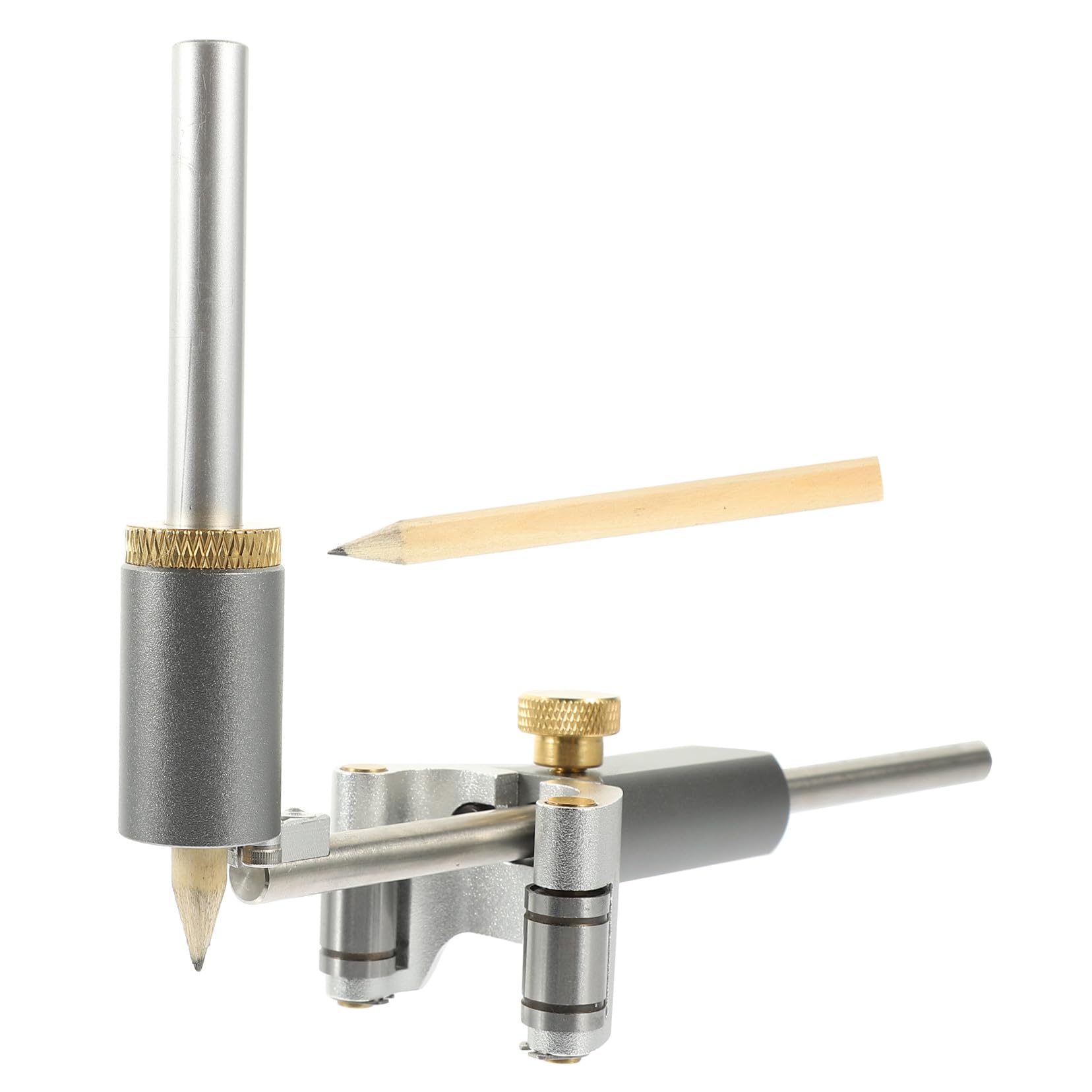 DOITOOL 1pieza Curved Parallel Line Adjustable Handheld Tool Para Medición De Gadget Multifuncional Para Carpinteros
