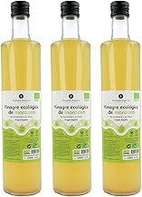 PLANET GARDEN | Pack 3x ECO Unfiltered Apple Vinegar 750ml – 100% Natural Apple Vinegar, Rich in Enzymes and Probiotics to Improve Digestion and General Health