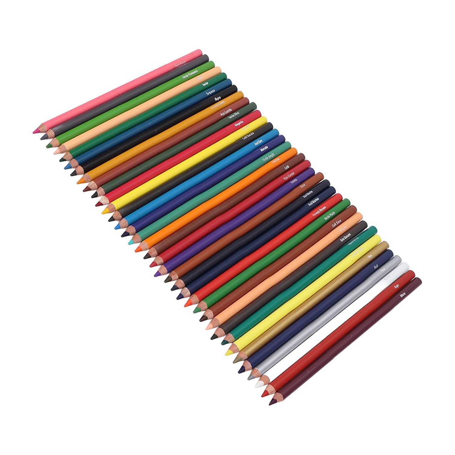 Colored Pencil Set, 36 Colored Pencils Presharpened nibs Shiny Colored