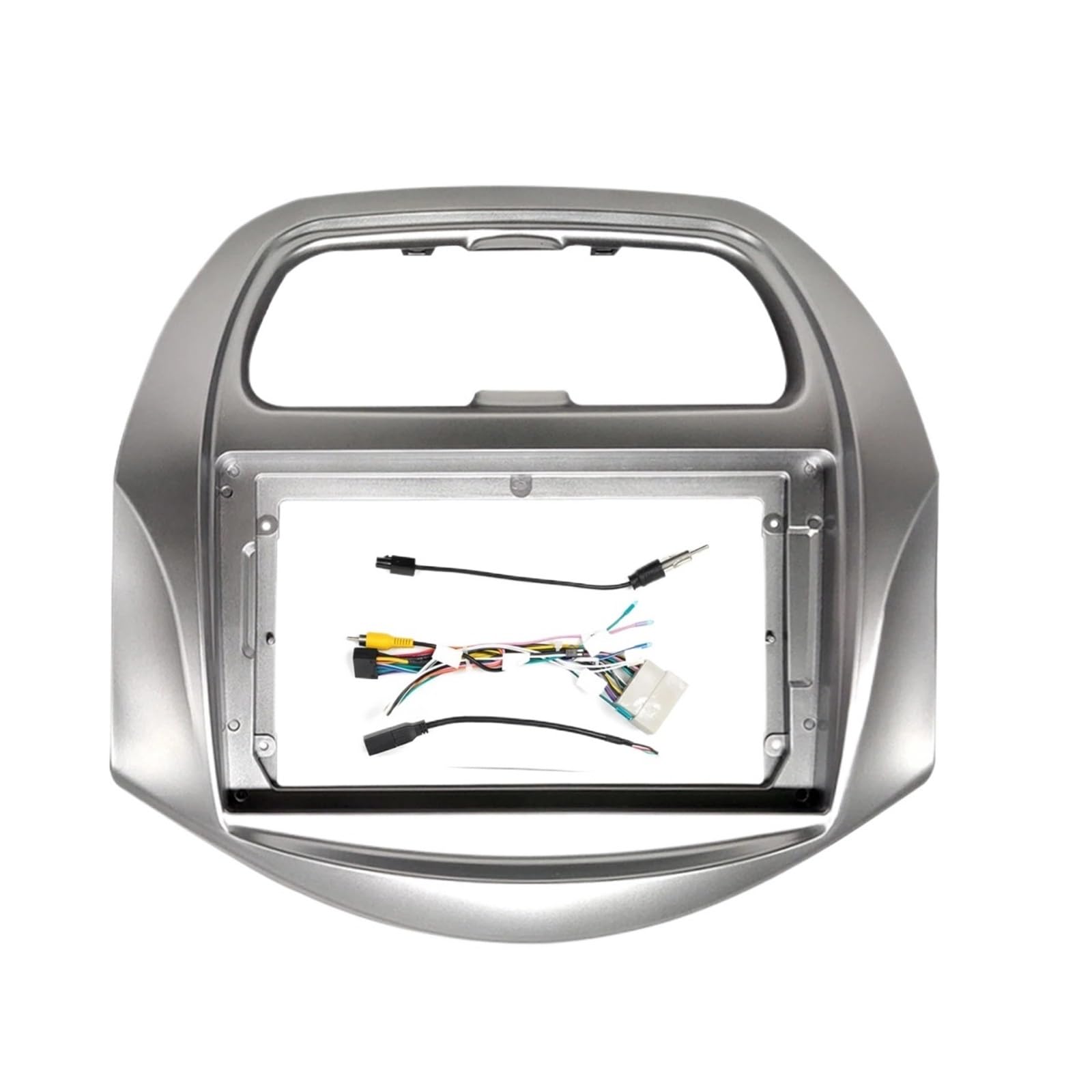 Autoradio Rahmen Pasuje do Chevrolet SPARK BEAT 2018-2020 nawigacja samochodowa GPS wieża stereo oblicowania rama panelu Ramka do radia(Frame and cable)