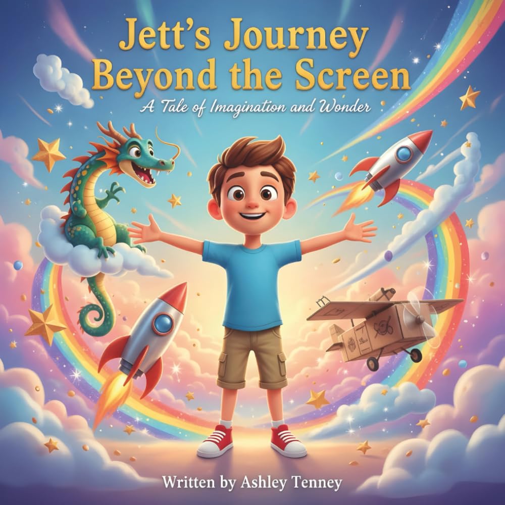 Jett's Journey Beyond the Screen: A Tale of Imagination and Wonder