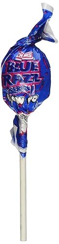Charms Blue Razzberry Blow Pops Lollipops Cantidad 48