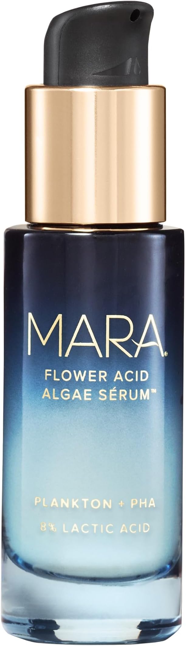 Flower Acid Algae Resurfacing Serum – 11% AHA + PHA Exfoliating Face Serum with Lactic Acid & Marine Algae – Smooth Texture, Refine Pores & Improve Glow (1 oz / 30 ml)