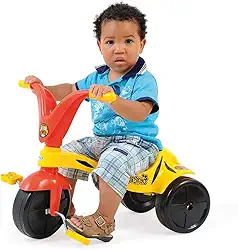 Triciclo Tigrão Xalingo Amarelo e Vermelho