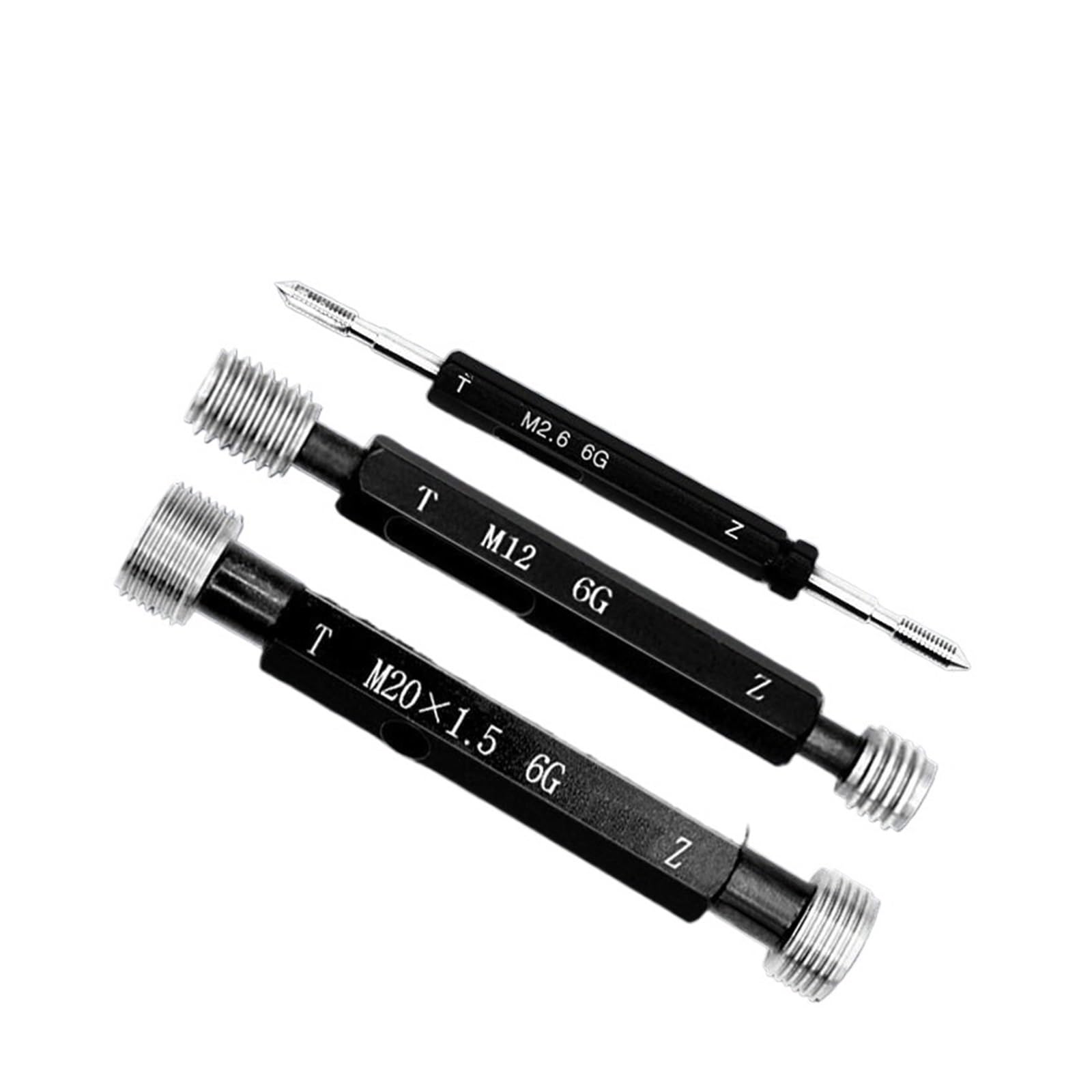1 sztuka 6G M42/M45 X4,5 M60X 1,2 3 metryczna stal miernik drobnogwintowany narzędzie pomiarowe (M42X4,5-6G)