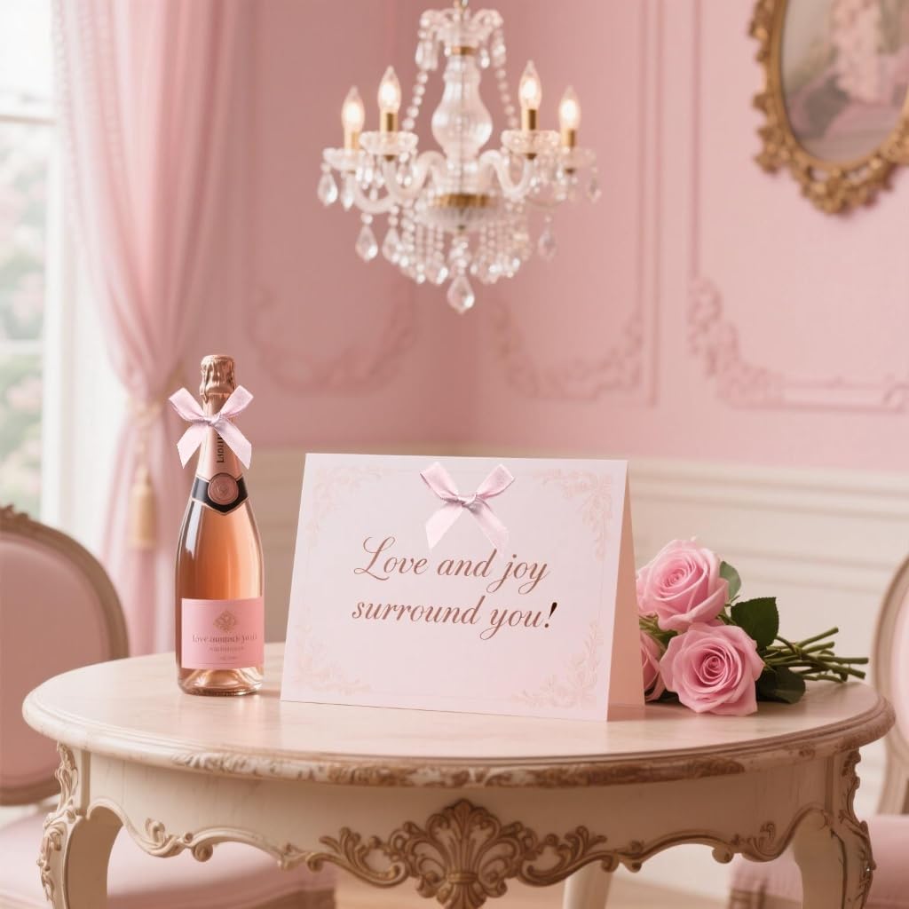 60pcs 1.7" Mini Pink Ribbon Bows Decor – Small DIY Satin Bows for Crafts, Little Bows for Gift Wrapping, Tiny Bow Stickers for Note Card Bow Baby Shower Cake and Candle Decorations - Image 6