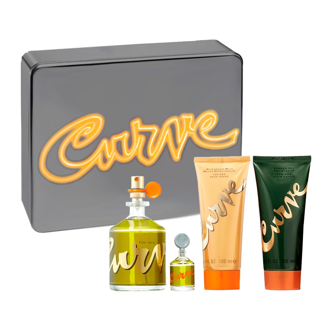 Amazon.com : Liz Claiborne Curve 4 Pc. Gift Set (Cologne Spray +