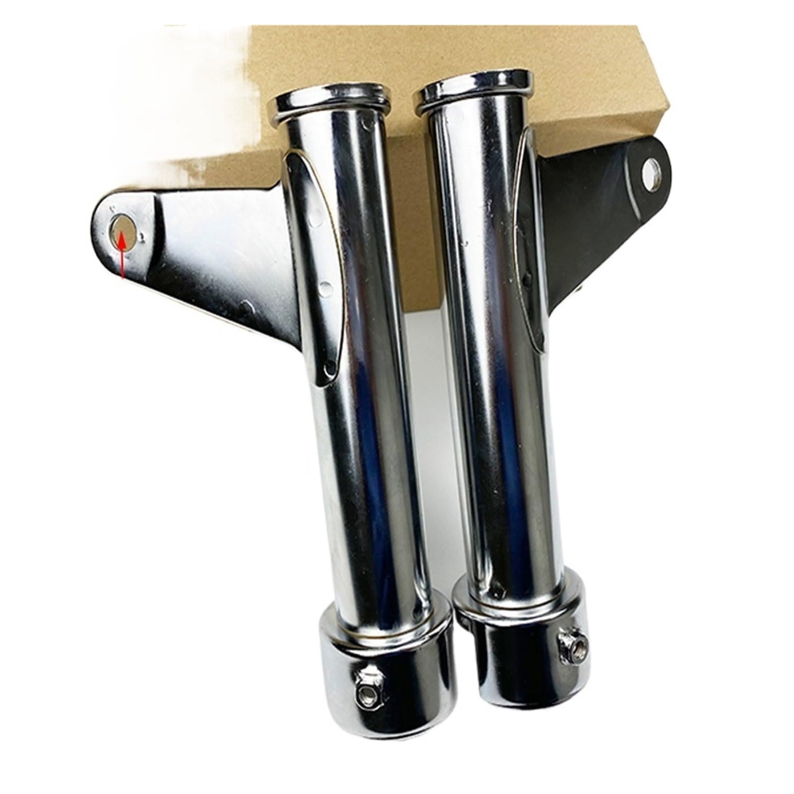 Land Rover Defender - Stainless Steel Headlamp Mounting Ring Kit (chrome