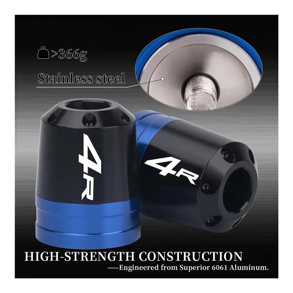 Per NI&NJA ZX4RR ZX4R 2023-2025 Pesi manubrio moto in acciaio inossidabile e alluminio