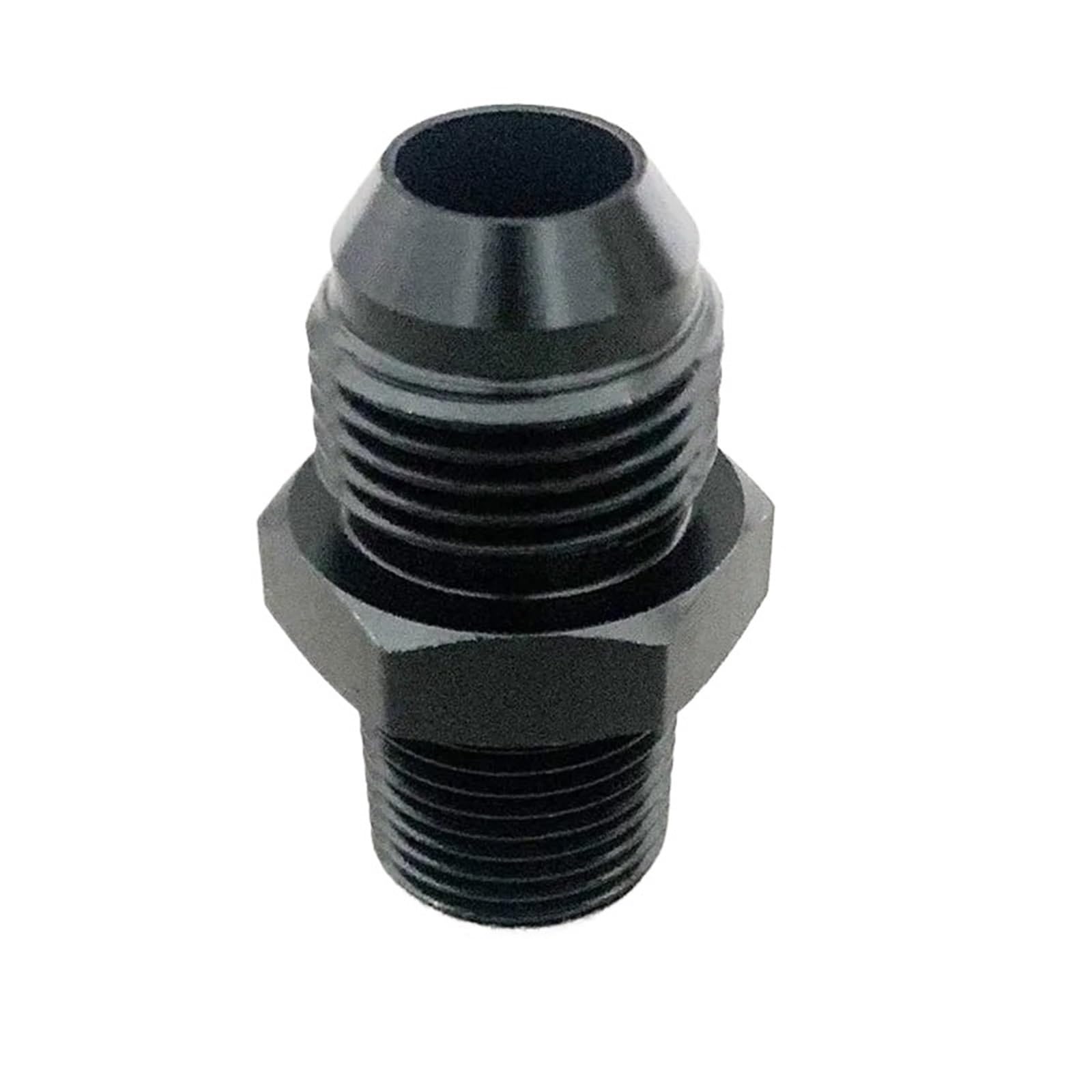 Kauwyehd Men's Blackan8-1-4Npt Universal An4 An6 An8 Flare To Npt Thread Straight Oil Dipstick(Blackan8-1-4Npt)