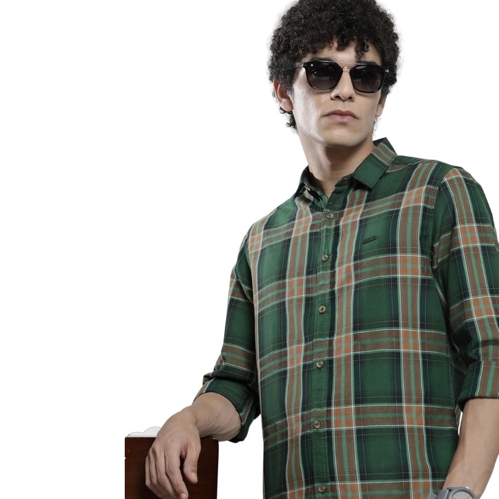 the indian garage co Men's Cotton Regular Fit Shirt-picture-46