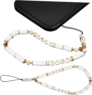 Uonlytech 2 Peças Cordão De Telefone Charme Alça De Corrente De Telefone Acessórios De Telefone Pulseira De Telefone Estética Alça De Telefone Corrente De Telefone Correias De Telefone