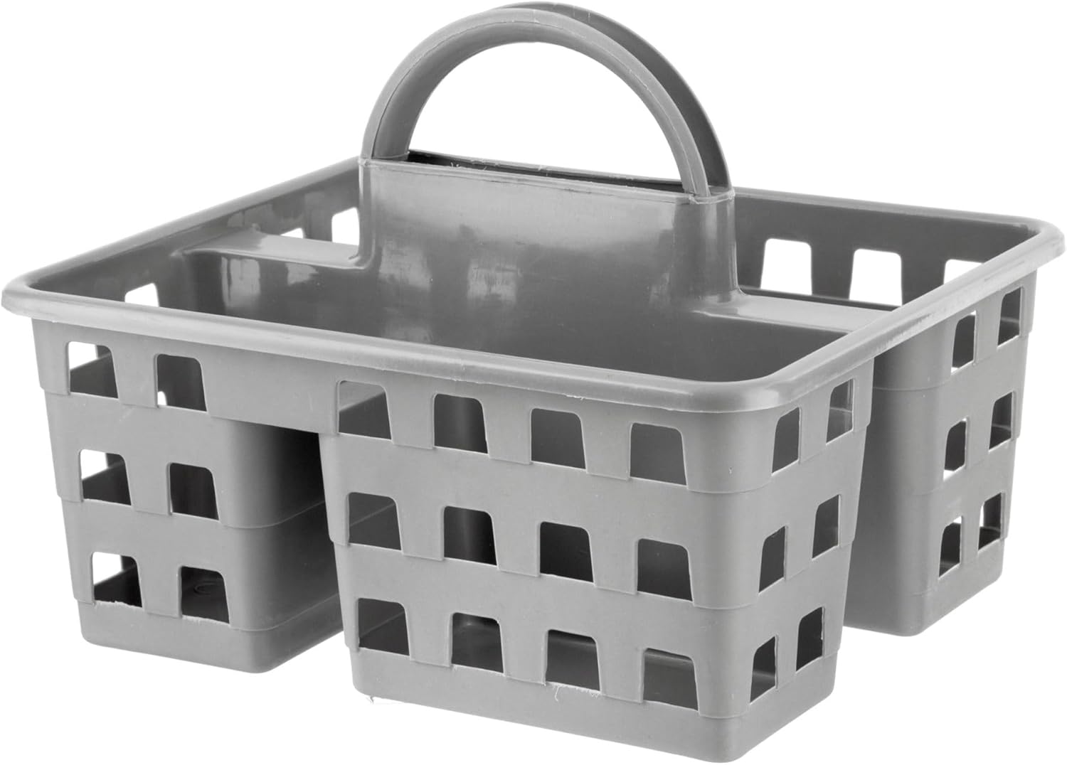 Utility Plastic Shower Caddy Basket Organiser with 3