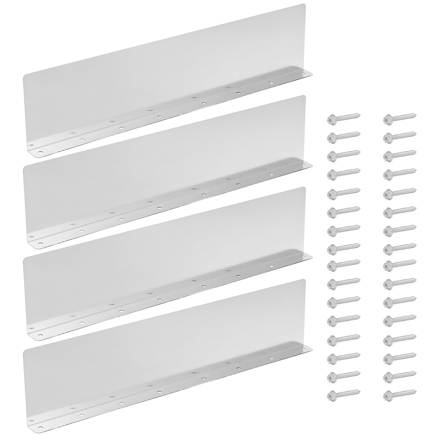 Protections anti-éclaboussures pour toits de maison en bardeaux aluminium durables