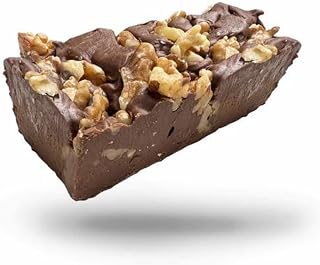 Uncle Butch's Fudge - Creamy and Smooth Sugar Free Chocolate Walnut - Delicious and Decadent Handcrafted Fudge (16 Ounce)