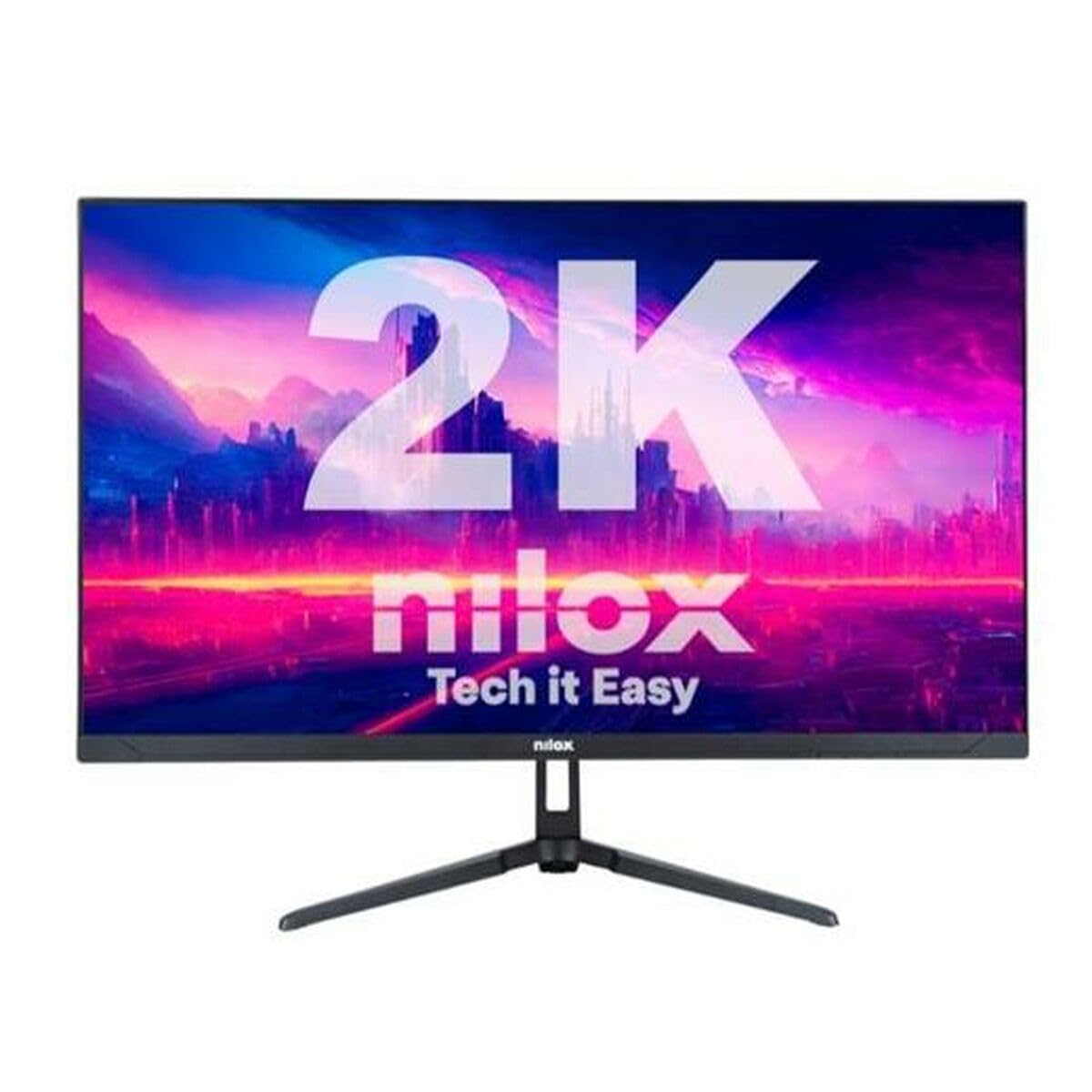 Nilox NXM272KD11, Monitor Gaming 27 Pollici, Schermo 2K IPS, Frequenza 165Hz, Tempo di Risposta 1ms, Ingressi HDMI, DP, USB, Monitor PC con Immagini Chiare e Nitide per Gioco Fluido
