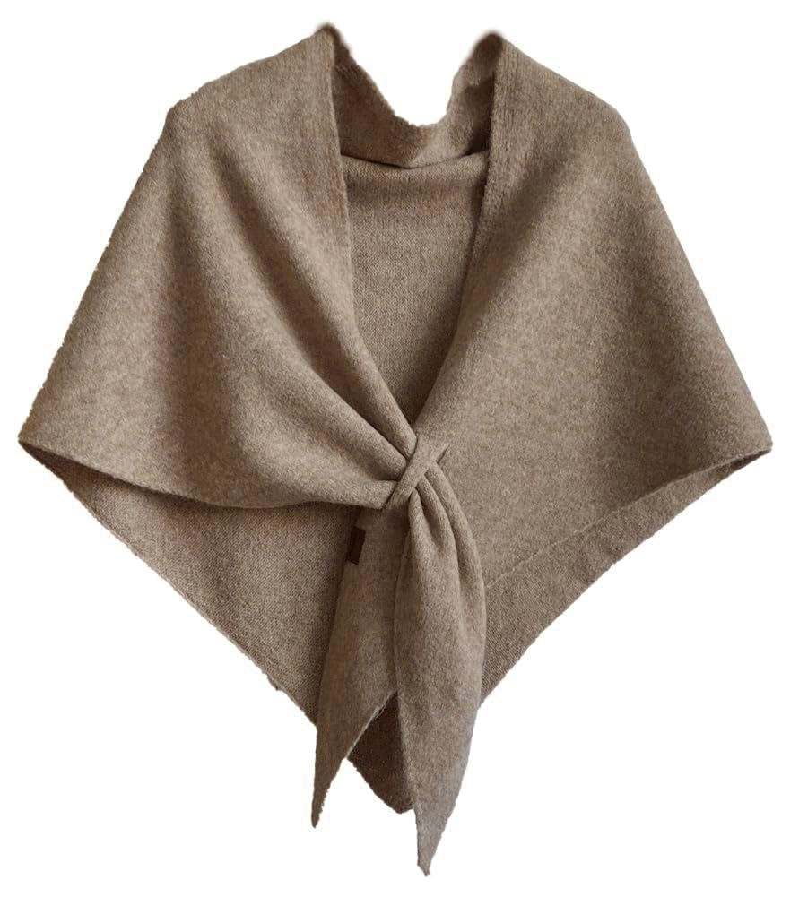 Winter Shawl Wraps Women Knitted Shawls and Wraps Cardigan Cape Wool Pashmina Shoulder Top Sweater Shawl Scarf 2025