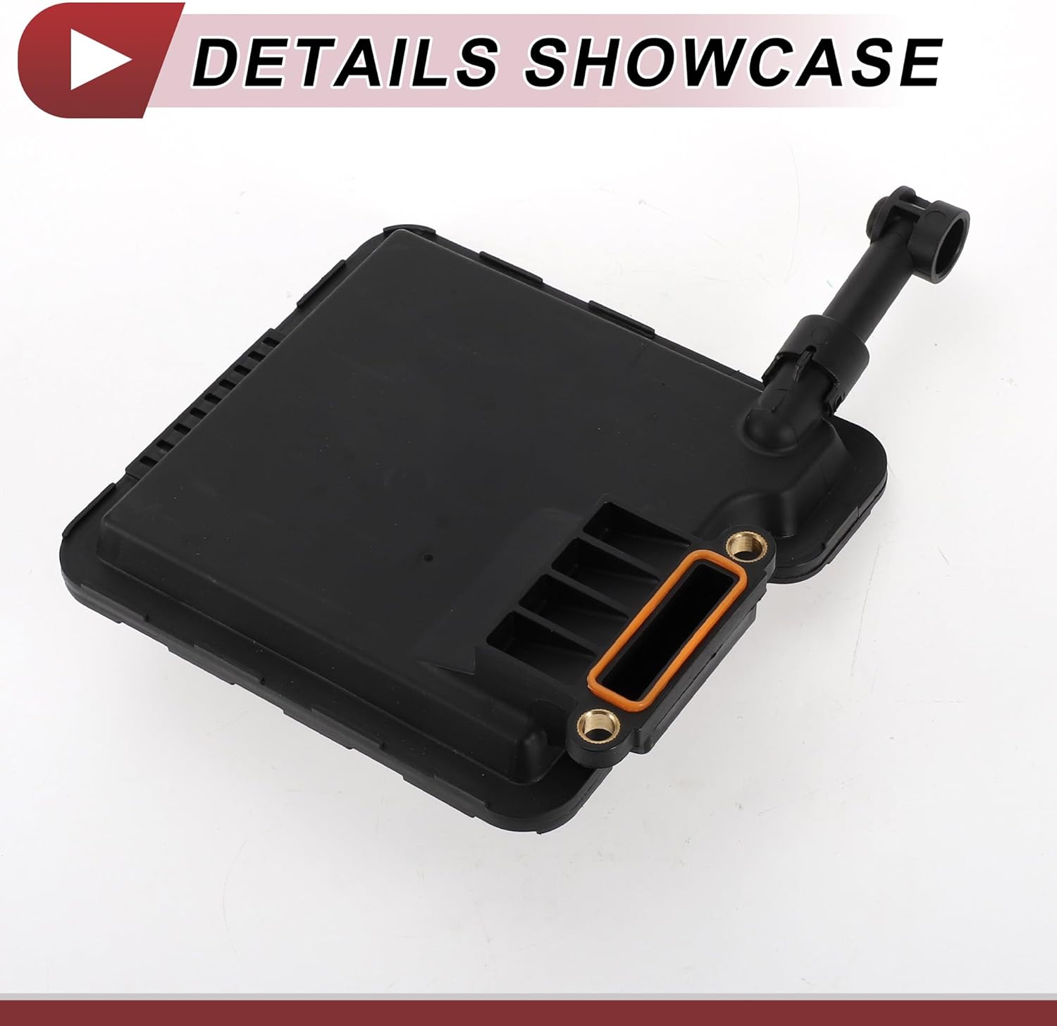 1 Set Transmission Filter Gasket Kit for Hyundai Santa Fe 2019-2023 Engine Automatic Transmission Filter Kit No.463214G300 Black Metal Plastic Rubber