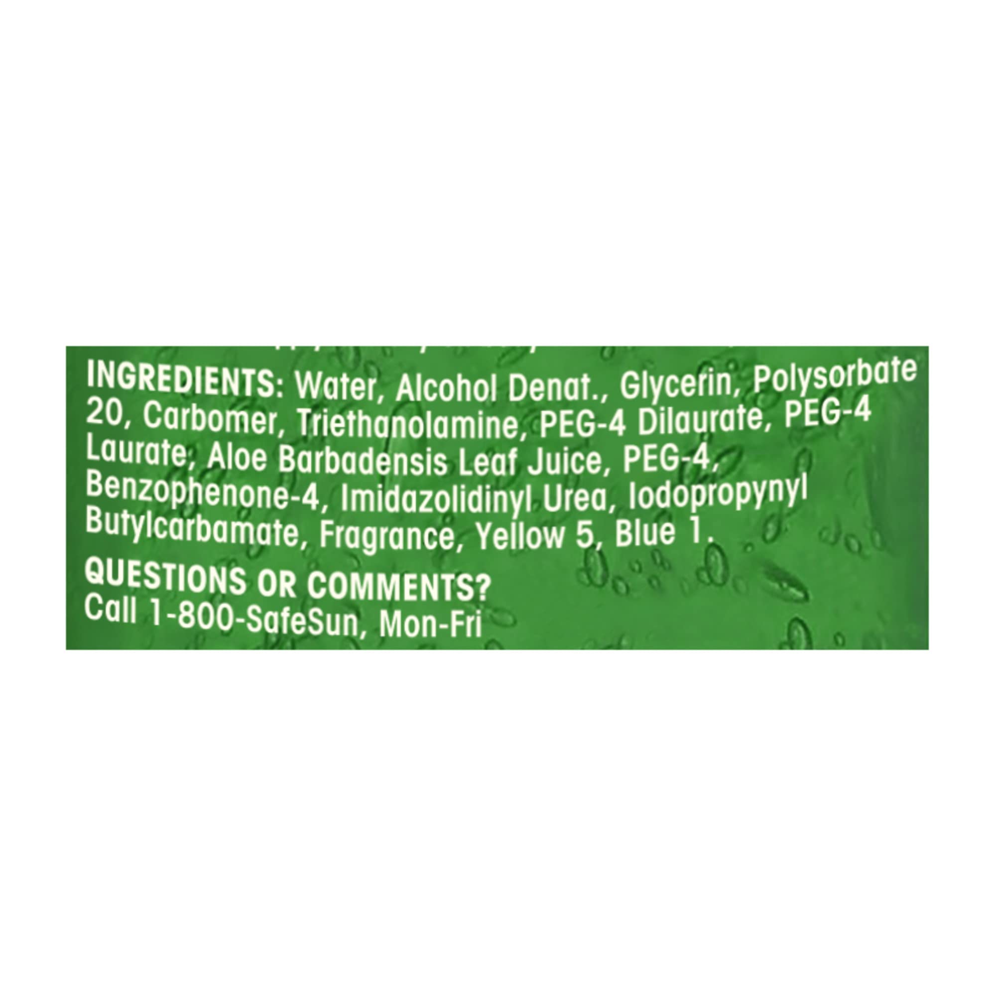 Banana Boat Soothing After Sun Gel with Aloe Vera, Reef Friendly, 8oz, Pack of 12