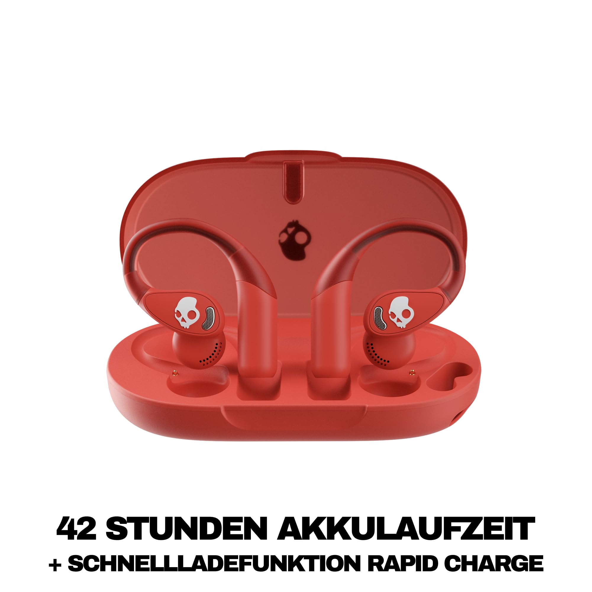 Skullcandy Push 540 Open Drahtlose Bluetooth Open-Ear-Ohrhörer, Kopfhörer, schweiß- und wasserresistent, 42 Stunden Akkulaufzeit… – Ansicht 3