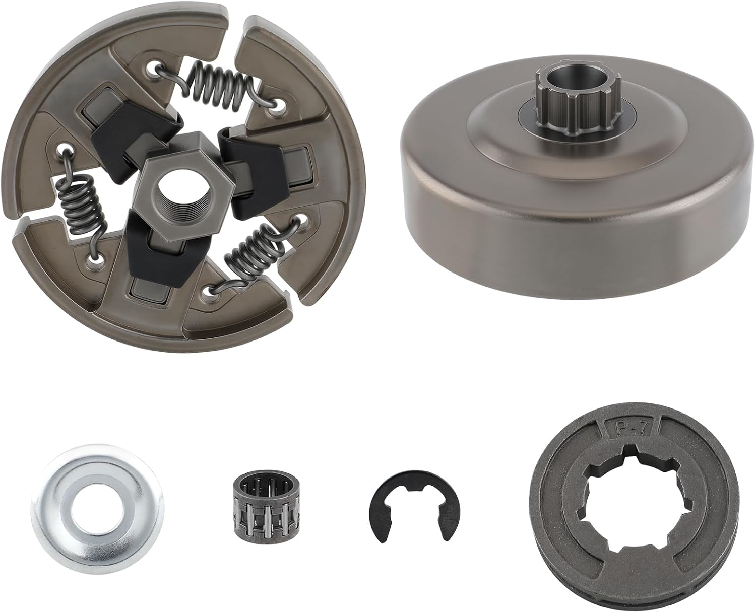FJSa, Pignone Frizione 3/8" 7T Neeld Cuscinetto Per Motosega - Foto 7