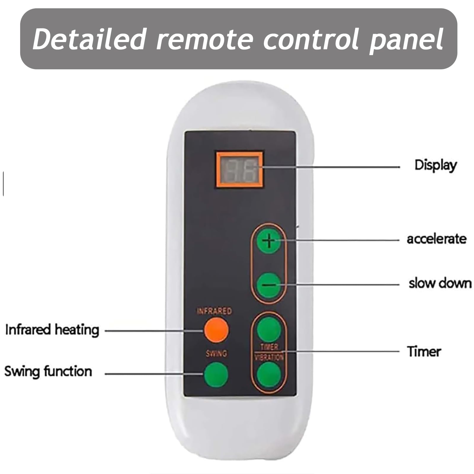 Masseur oscillant, exercice de pied de 10 vitesses avec minuterie, dispositif de thérapie cinétique électrique portable pour la circulation sanguine et la relaxation musculaire, équipement de remise e