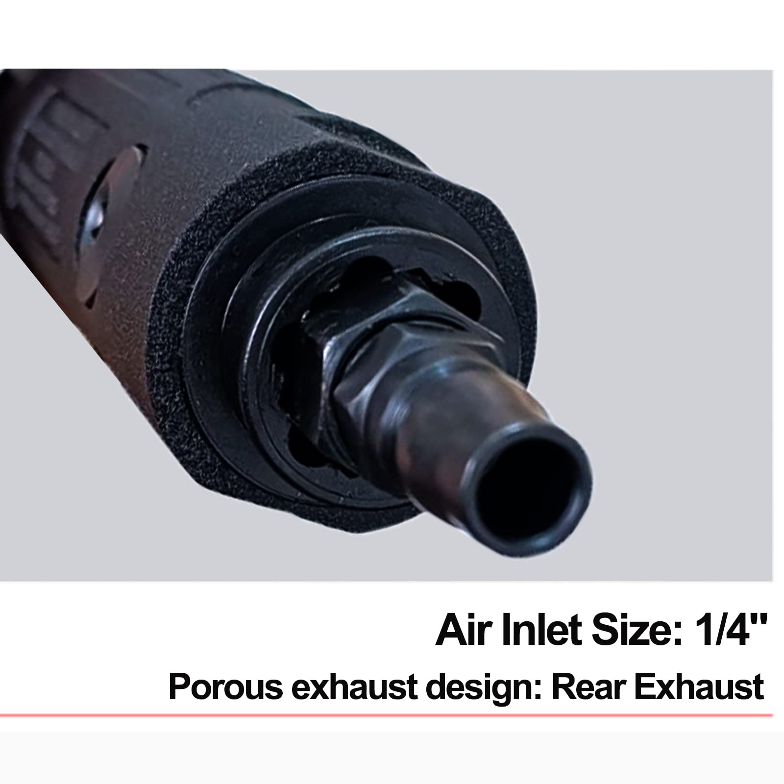 Tijeras neumáticas de 1/4 pulgadas, cortador neumático de corte de metal y tijera, herramienta eléctrica de aire para chapa de metal, malla de diamante, hierro, placa de acero inoxidable, velocidad