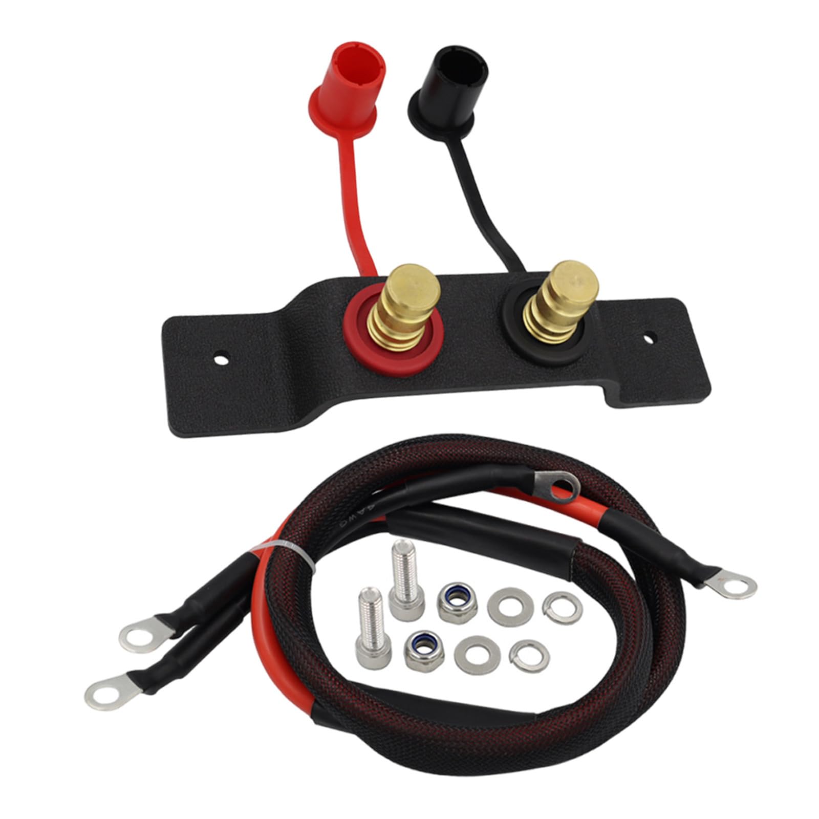 GALPADA 1 Satz Wasserdichtes Starthilfekabel Hochvolt Überbrückungskabel Schnellladeleitung für 2 und 4 sitzer Geländefahrzeuge Robustes Batterie jumper kabel für Auto und Offroad
