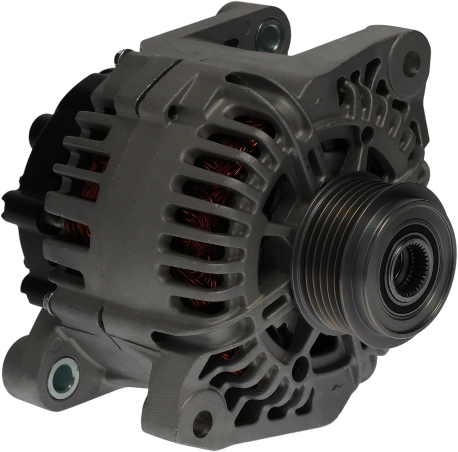 OEG Parts New Alternator Compatible With Hyundai Sonata 2.4L 2006-2008; Compatible With Kia Magentis Optima 2006-2010, Forte 2010-2013, Rondo 2007-2012, 600029, TG11C076, AVA0067, AVA0123, 40040017