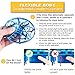 XINHOME Hand Operated Drone for Kids Adults - Hands Free Mini Drones for Kids, Easy Indoor Hand Drone, Flying Ball Drone Toys for Boys and Girls Gift (Blue)