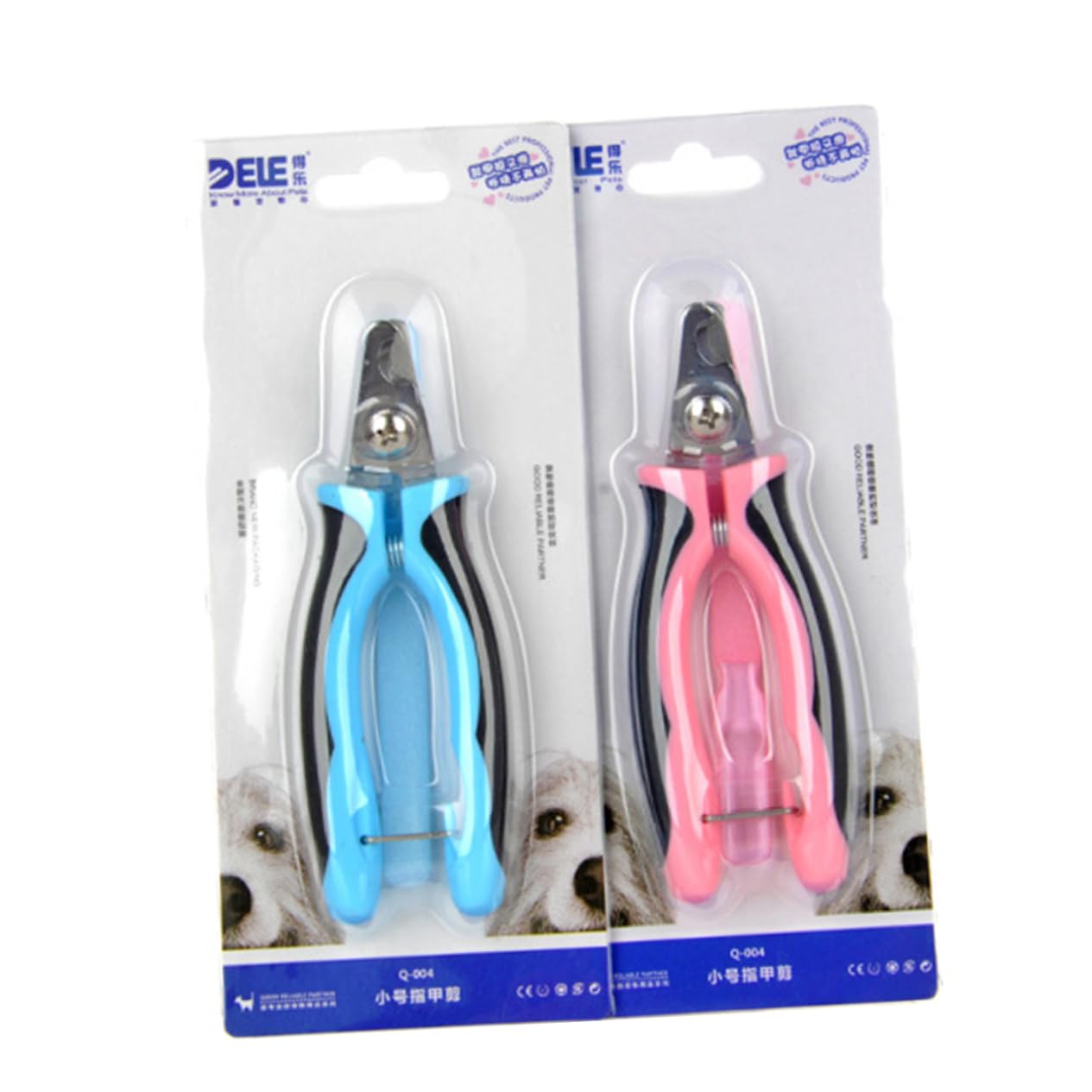 Sosoport 1pc Pet Nail Scissors Dog Cat Nail Clipper for Cats Dogs Sturdy Sharp Comfort Grip Handle