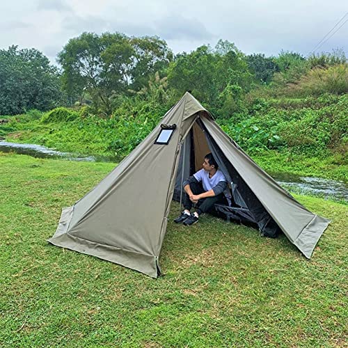 Carpa Pirámide Indian Shelter para Camping 2 Personas miniatura 6